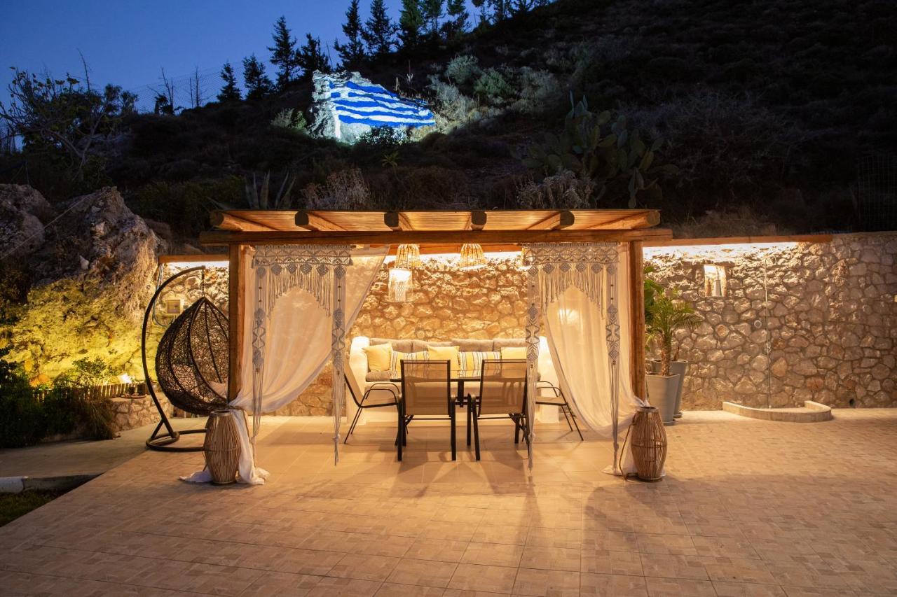 Blue View Stegna House Apartamento Archangelos  Exterior foto